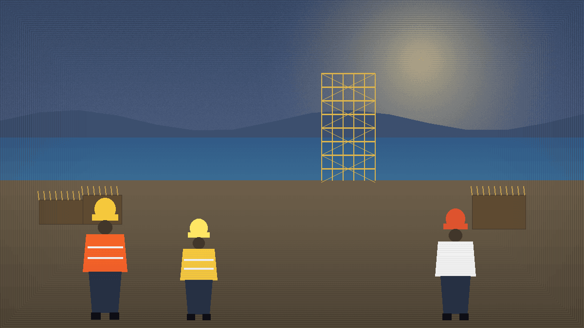 Site safety on a Montenegrin construction site