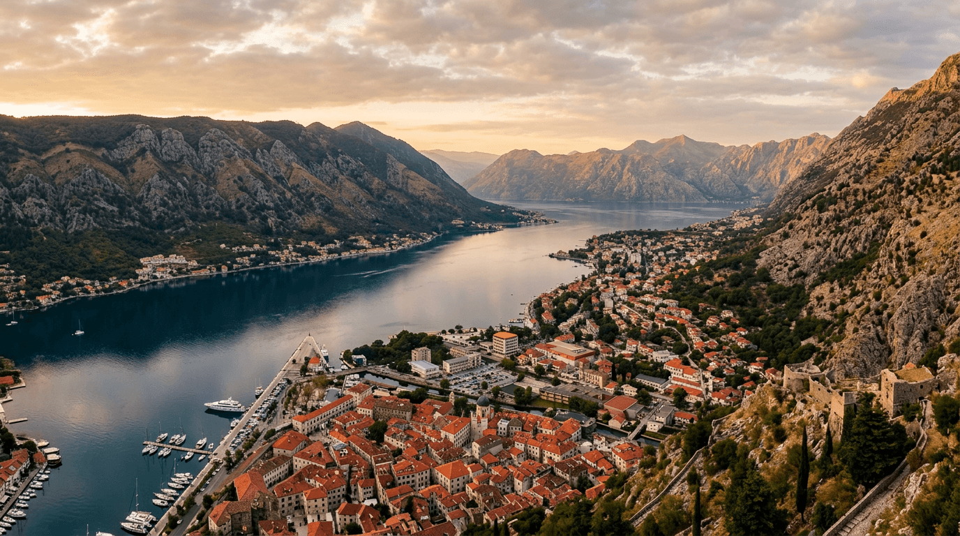 Montenegro coastal scenery