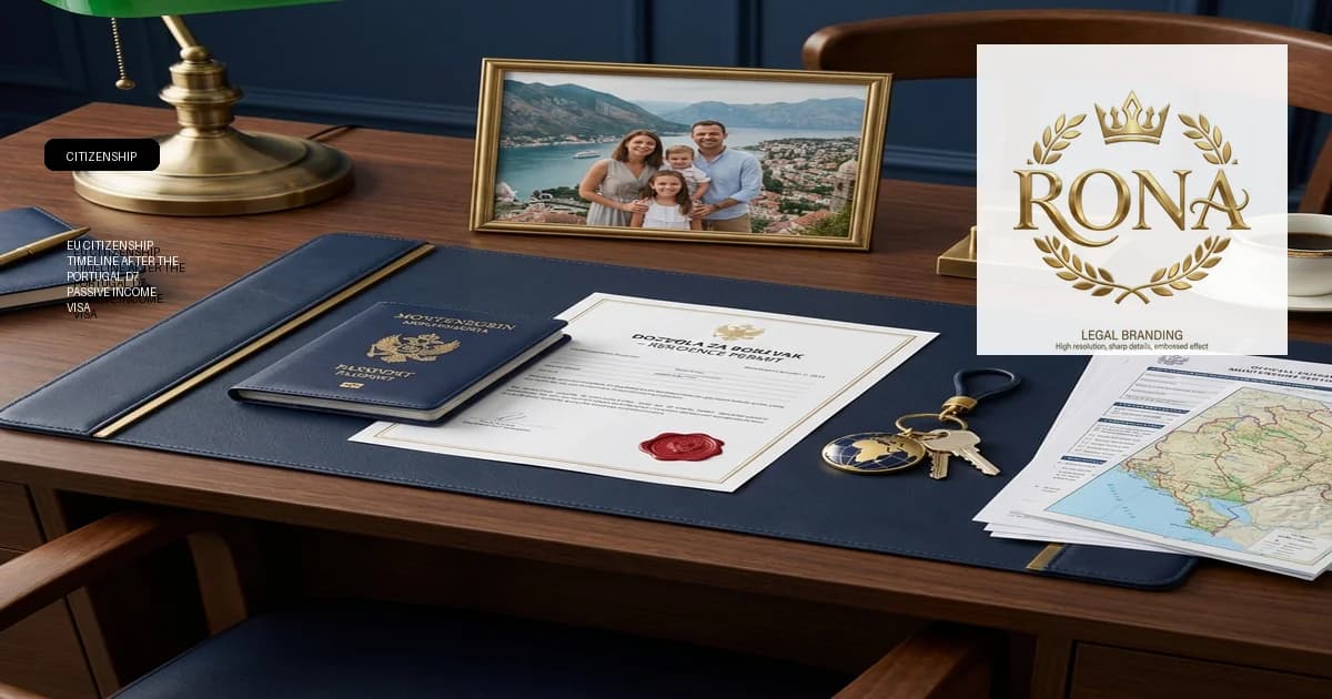 EU Citizenship Timeline After the Portugal D7 Passive Income Visa