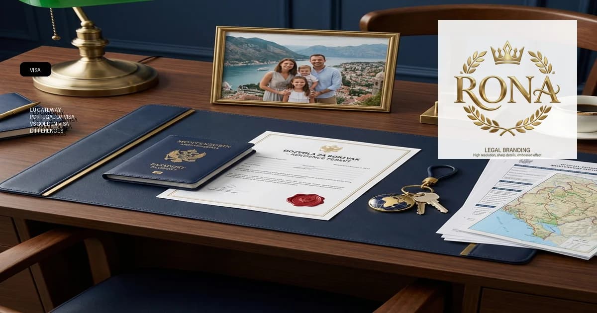 EU Gateway: Portugal D7 Visa vs Golden Visa Differences