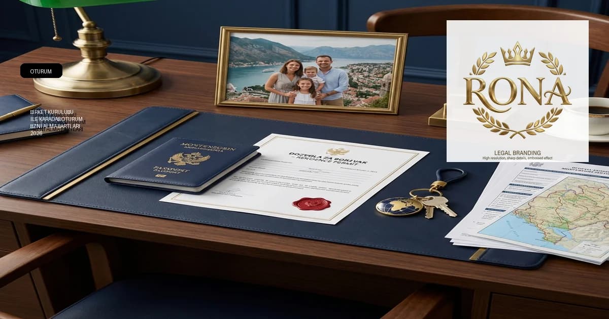 Şirket Kuruluşu ile Karadağ Oturum İzni Alma Şartları 2026