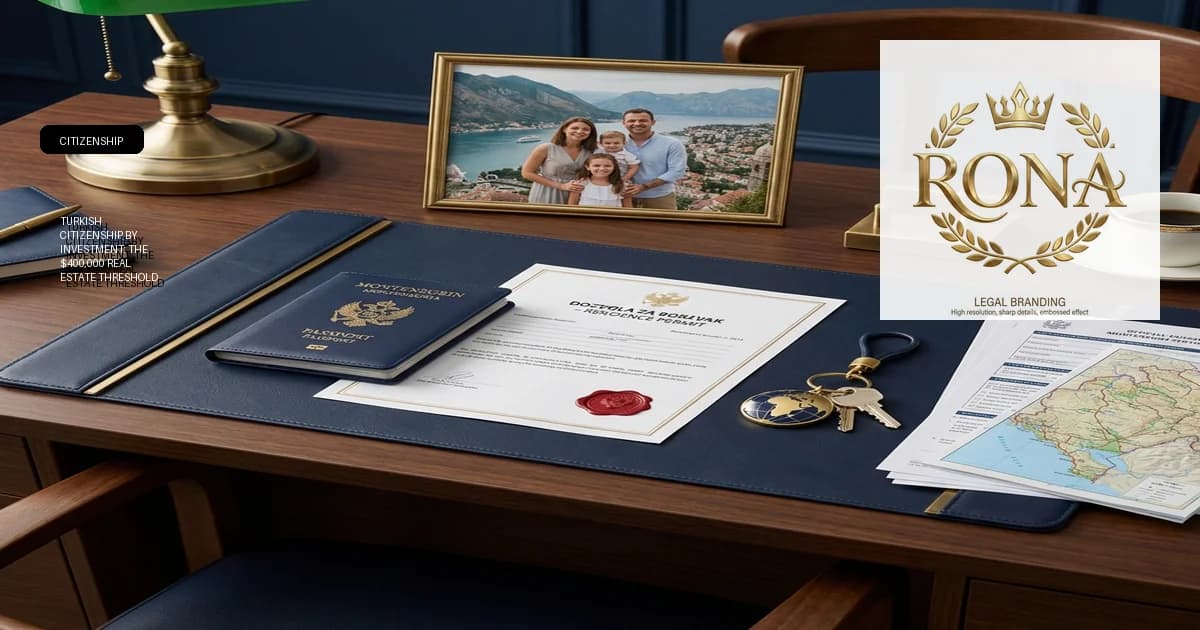 Turkish Citizenship by Investment: The $400,000 Real Estate Threshold