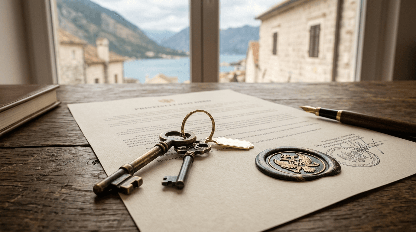 Inheritance and estate proceedings in Montenegro