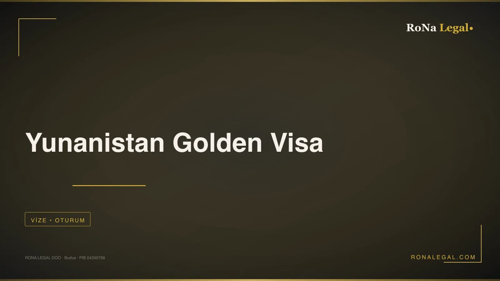 Greek Golden Visa: the Montenegrin side — RoNa Legal service hero